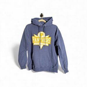 Vintage Hanes Blue Panthers Cheerleading Hoodie Small
